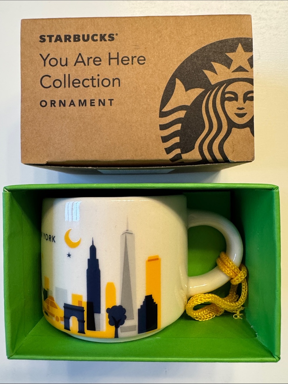 Starbucks New York You Are Here Series Mini 2 oz Espresso Mug BNIB